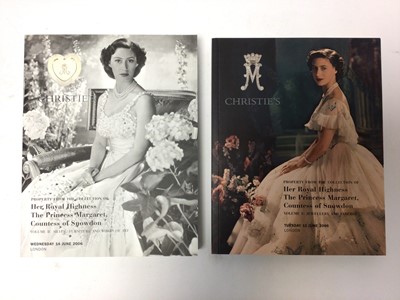 Lot 94 - H.R.H. The Princess Margaret, Countess of Snowdon, Christie's Sale Catalogues, Volumes I & II, 13-14th June 2006 (2)