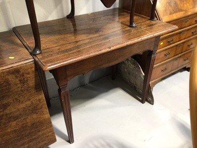 Lot 5340 - Edwardian style oak table measuring approximately 72cm tall x 65cm deep x 94cm wide