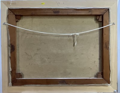 Lot 92 - Tina Masoero Vezzetti - Early 20th century oil on canvas, still life with fruit and jug