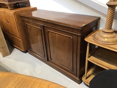 Lot 5347 - Victorian mahogany sideboard enclosing shelves and drawers