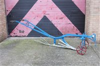 Lot 3704 - Very large antique ridging frame, horse-drawn...