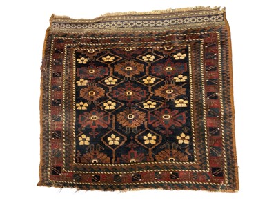 Lot 1301 - Belouche saddlebag, 80 x 75cm