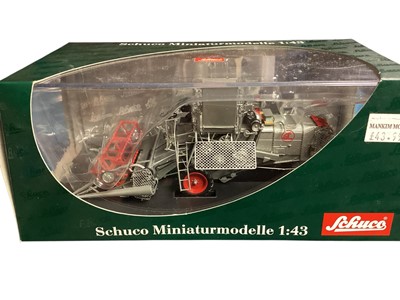 Lot 1885 - Schuco Miniaturmodelle 1:43 scale diecast Series, other agricultural vehicles and Corgi TV related models, all boxed (1 box)