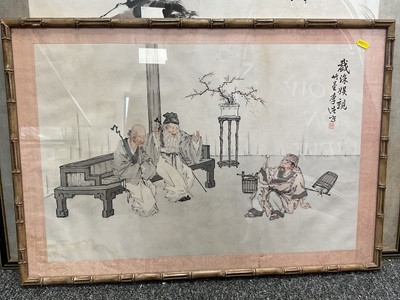 Lot 5196 - Two Chinese paintings