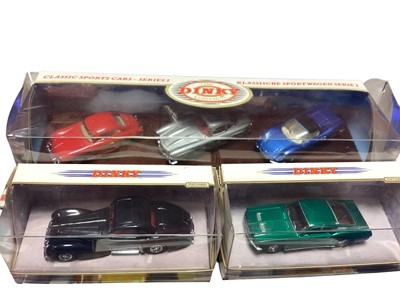 Lot 1891 - Dinky diecast automobiles, in window boxes, approx.35 (1 box)