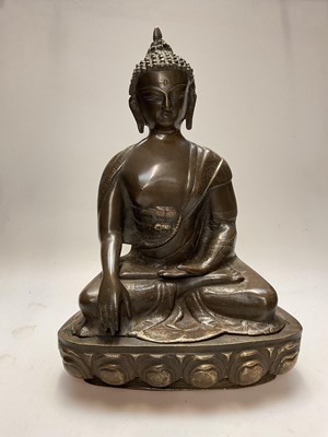 Lot 2941 - Tibetan bronze Buddha
