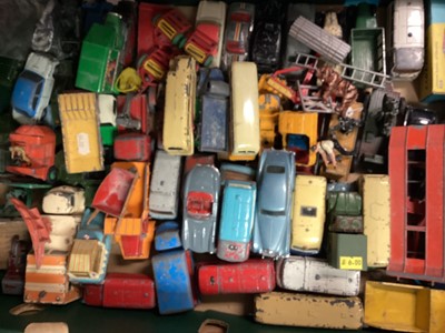 Lot 1893 - Selection of loose diecast Corgi, Dinky & Matchbox vehicles (4 boxes)