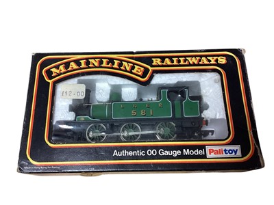 Lot 1897 - Mainline OO Gauge BR lined black with early emblem 0-6-2T N2 Class tank engines 69531, boxed 54155 and LNER 0-6-0T J72 Class tank engine, boxed 37-054 (2)