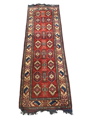 Lot 5212 - Eastern runner measuring approximately 196cm x 64cm