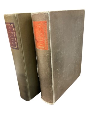 Lot 1486 - J. R. Abbey - Travel in Aquatint & Lithography. Vols. 1 & 2. Col. frontis & many other illus. Quarto. Orig. brown cloth. Curwen Press, 1956.