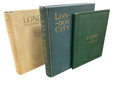 Lot 1412 - Philip Norman - London Vanished 1905 deluxe edition signed.