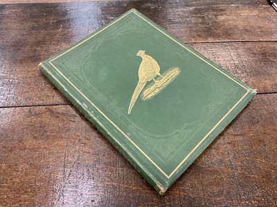 Lot 1413 - W. B Tegetmeier - Pheasants for Coverts and Aviaries, 1873 first edi...