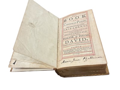 Lot 1453 - Book of Common Prayer 1701, in good early binding.