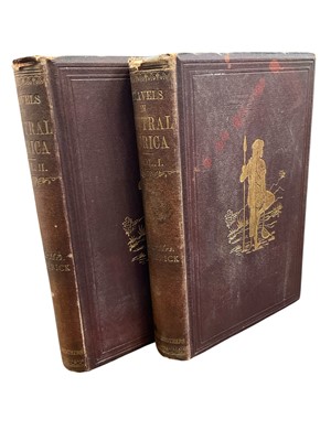 Lot 1427 - John Petherick - Travels in Central Africa, 2 vol., first edition, 1869. ...
