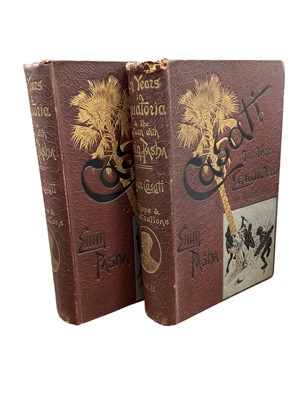 Lot 1439 - Casati - Ten Years in Equatoria and the Return with Emin Pasha. London & New York, 2 vols., Frederick Warne & Co, 1891.