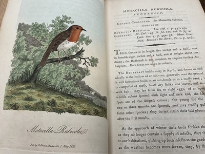 Lot 1423 - George Graves - British Birds, 1811, vol 1, hand coloured prints