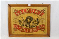 Lot 3737 - Late 19th century Salmon's City meat biscuits...