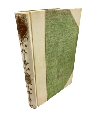 Lot 1460 - John Ruskin - Sesame and Lilies, 1902, fine Riviere & Son binding.