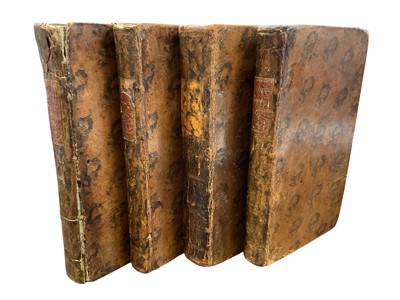 Lot 1464 - Laurence Sterne - Suite de la Vie et Des Opinions de Tristram Shandy, 4 Vols, 1785-87.