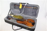 Lot 3739 - Fine quality English made viola, by Gordon...