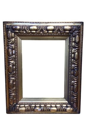 Lot 5217 - Good quality late 19th century giltwood and gesso picture frame, to take a work 28cm x 39cm, 51cm x 62cm overall