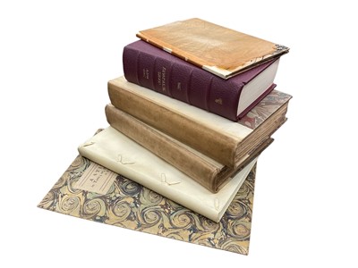 Lot 1477 - James Laver - A Stitch in Time, Nonesuch Press, 1927, others including hand bound