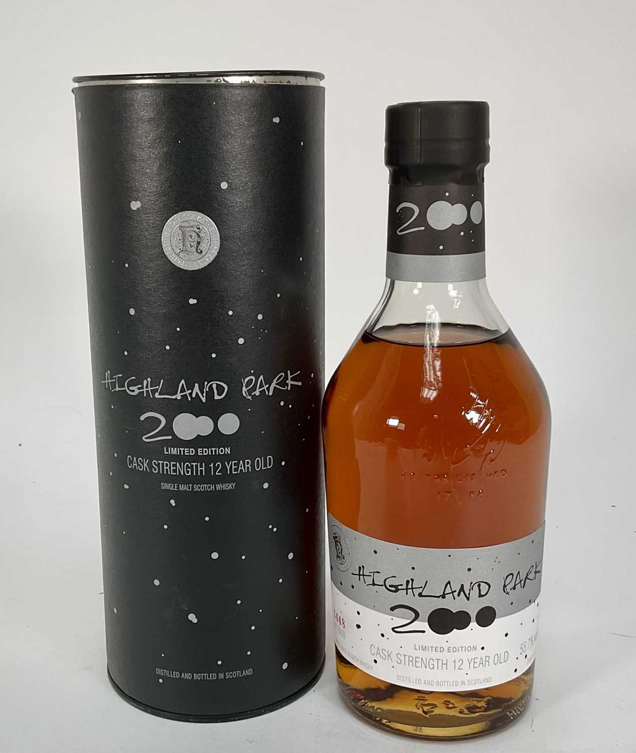 Lot 9 - One bottle, Highland Park 2000, Limited Edition 12 year old whisky, 1448/2000, 55.7%, 700ml, boxed