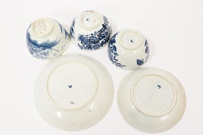 Lot 20 - Five pieces of First Period Worcester