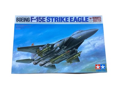 Lot 1908 - Tamiya 1:32 scale Boeing F-15E Strike Eagle, boxed 60312 (1)