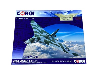 Lot 1910 - Corgi The Aviation Archive 1:72 scale Avro Vulcan B.2 (RAF No.101 Squadron), with box AA27204 (1)