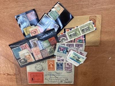 Lot 1211 - Collection of GB and World stamps, envelopes etc