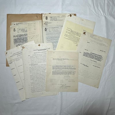 Lot 1205 - Royal National Lifeboat Institution (RNLI), London: An interesting 1930’s file of documents relating to the installation of wireless and coastguard systems in Lifeboats