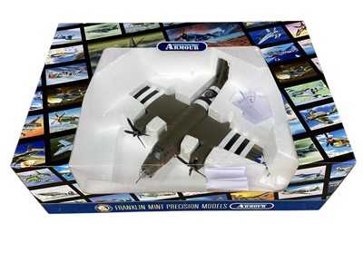 Lot 1918 - Franklin Mint Armour Collection 1:48 scale diecast B-26 Marauder-Flak Bait, boxed B11E053 (1)