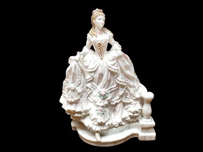 Lot 2225 - Royal Doulton limited edition figure from the Fairytale Princess's Collection - Cinderella HN3991, together with two other figures (3)