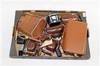 Lot 3765 - Quantity of Cameraseras and photographic...