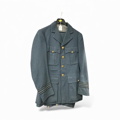 Lot 813 - Second World War era RAF Squadron leaders dress jacket and trousers.