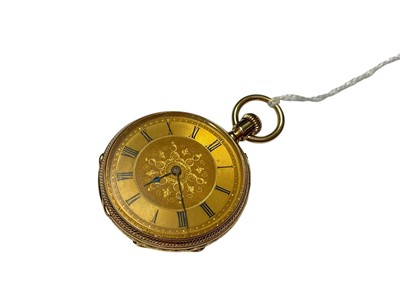 Lot 331 - Victorian 18ct gold pocket watch by John Bennett