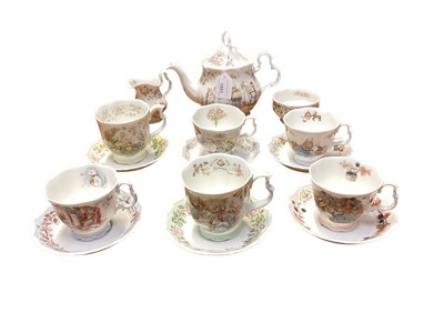Lot 2251 - Royal Doulton Brambly Hedge teaware - 23 pieces