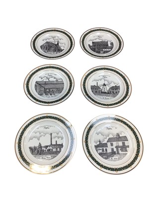 Lot 5003 - Set of six limited edition Tiptree plates by The Canterbury Collection, number 19/100