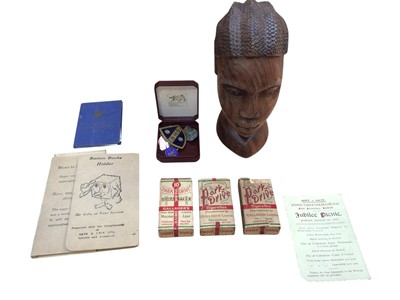 Lot 5004 - Group of coins, pens, ephemera and stamps