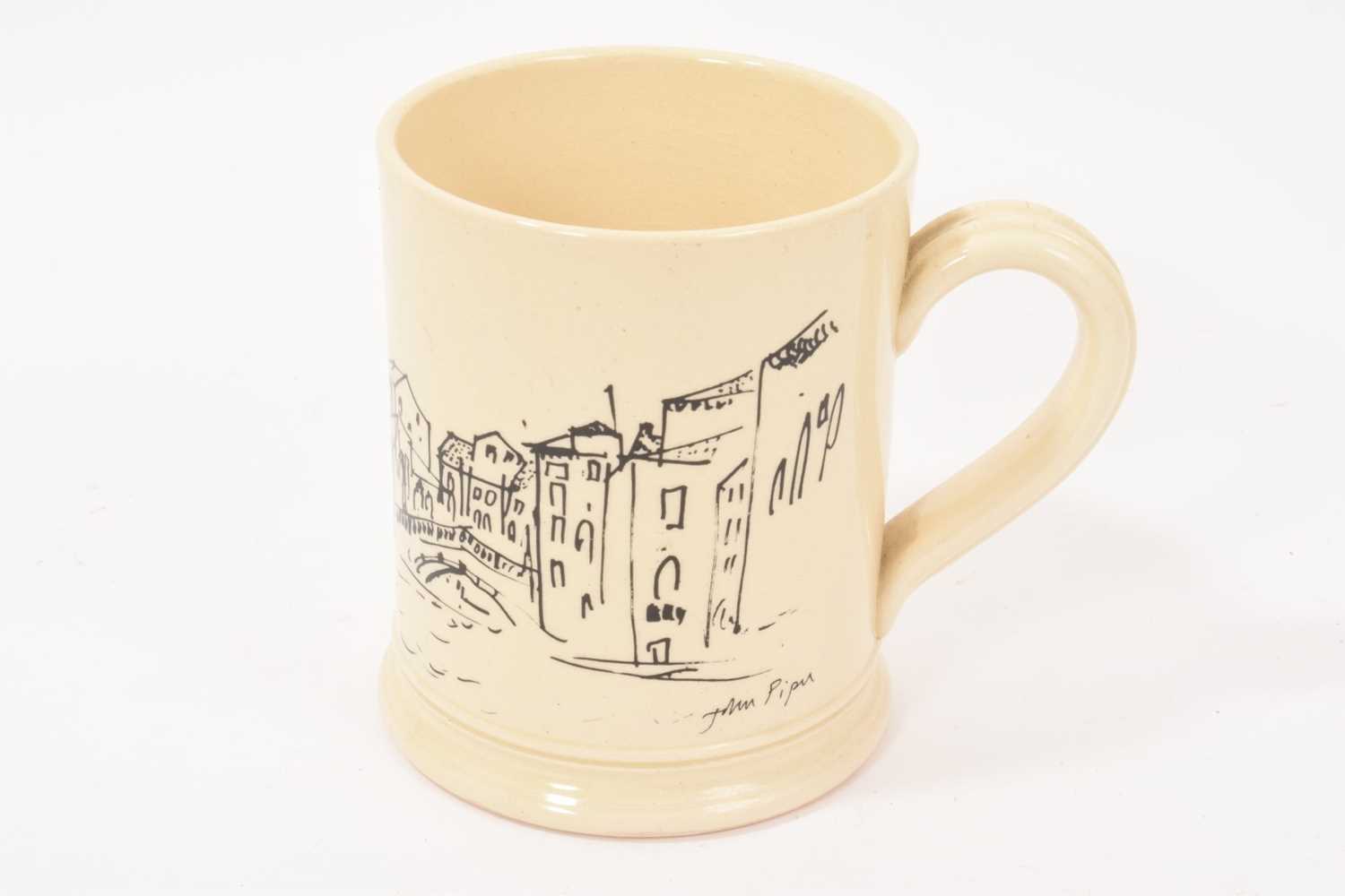 Lot 14 - John Piper for Fulham Pottery Venice mug