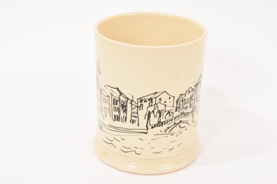 Lot 14 - John Piper for Fulham Pottery Venice mug