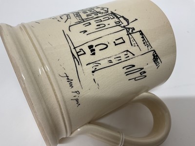 Lot 14 - John Piper for Fulham Pottery Venice mug
