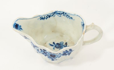 Lot 23 - Lowestoft porcelain Chelsea ewer