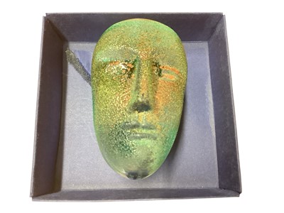 Lot 2268 - Kosta Boda Bertil Vallien art glass Brains sculpture, 8cm high