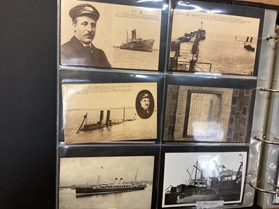 Lot 1100 - Postcard Harwich and Dovercourt collection in seven albums