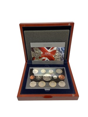 Lot 458 - G.B. - Royal Mint mixed proof sets to include executive 2006, 2007, 2008, 2009, 2010, 2011 & Fifth Portrait Definitive 2015 (N.B. All cased with Certificates of Authenticity) (7 coin sets)