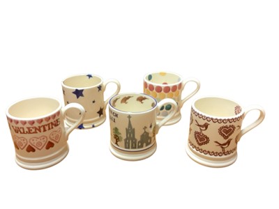 Lot 2302 - Ten Emma Bridgewater mugs including Field Mouse and Tortoiseshell