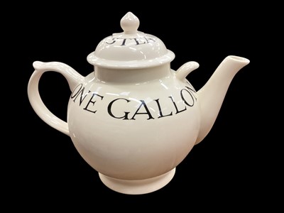 Lot 2306 - Emma Bridgewater teapot - Gallon of hot tea
