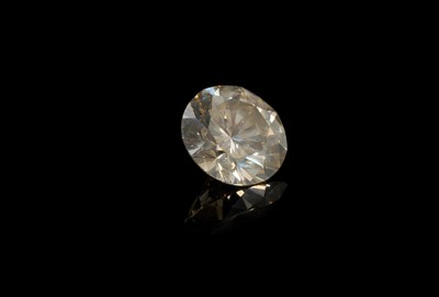 Lot 516 - Unmounted brilliant cut diamond estimated to weigh approximately 1.37cts